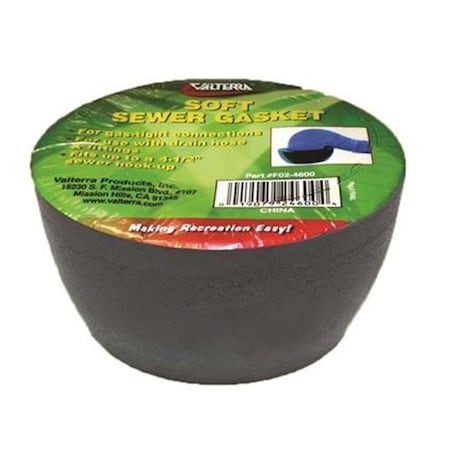 Valterra VALTERRA LLC F024600 Sewer Sponge Ring Hose Seal; 4 X 3 In. V46-F024600